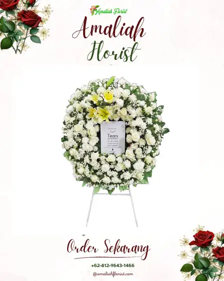 Krans Bunga Duka Rajabasa Raya